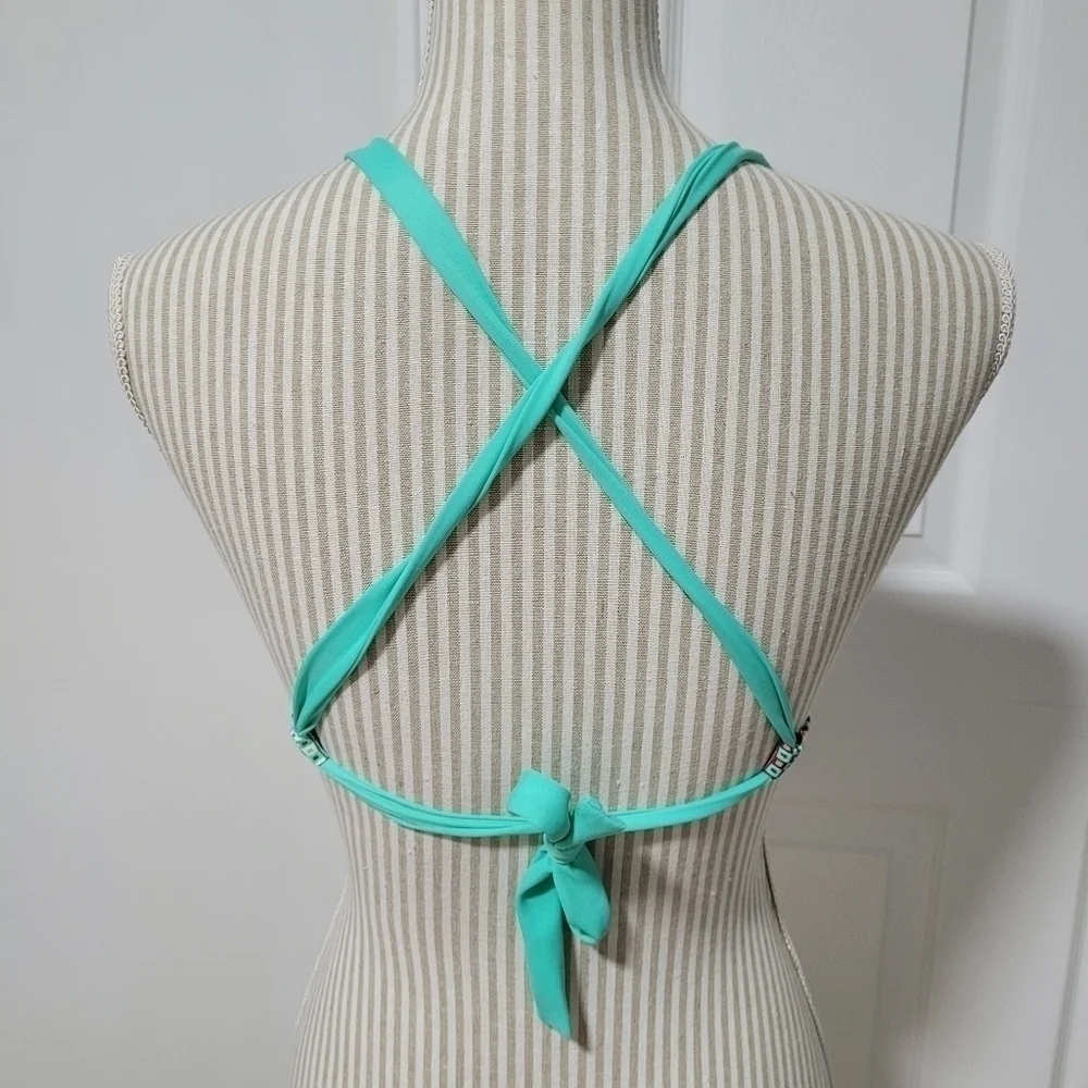 Body Glove Colorful Geometric Bikini Top, Small - Picture 3 of 7